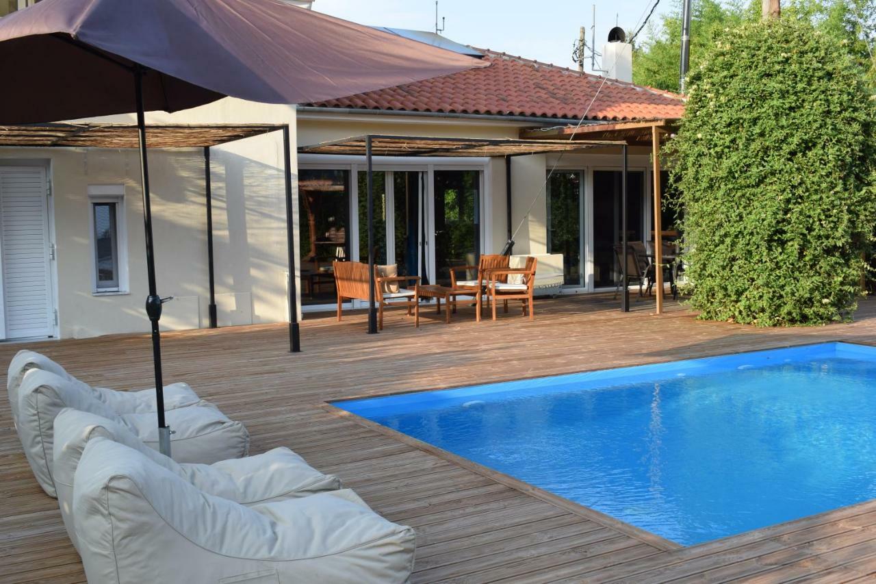 Serenity Luxury Villa, Skiathos アギア・パラスケヴィ エクステリア 写真